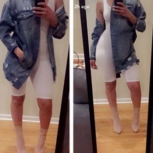 Heavy denim oversized jacket new trending