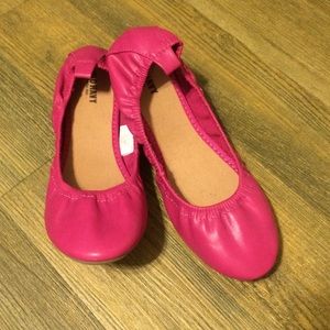 NWOT Old Navy Hot Pink Flats