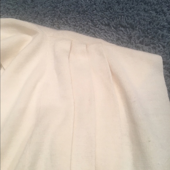 Vintage Jantzen pleated sweater w. capped sleeves - Picture 4 of 6