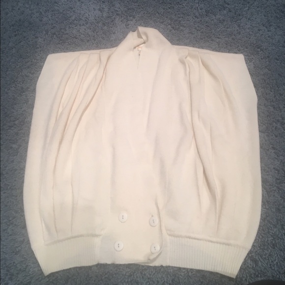 Vintage Jantzen pleated sweater w. capped sleeves - Picture 5 of 6