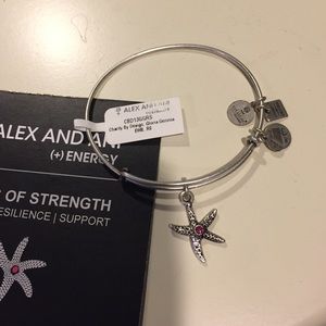 Alex and Ani. Starfish bracelet. Never used!