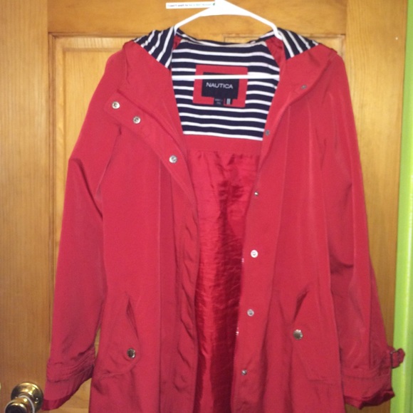Nautica women's medium rain coat