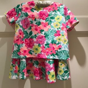 Pinc Premium Girl's Floral Two Piece Set XL