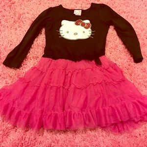 hello kitty tutu dress