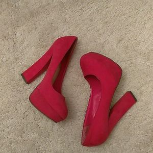 **SOLD**  Hot Pink Heels