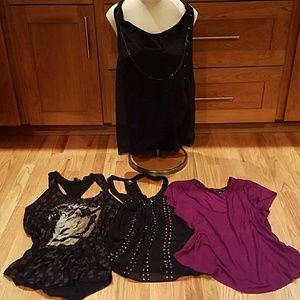 4 Rock & Republic Shirt and Tank Top