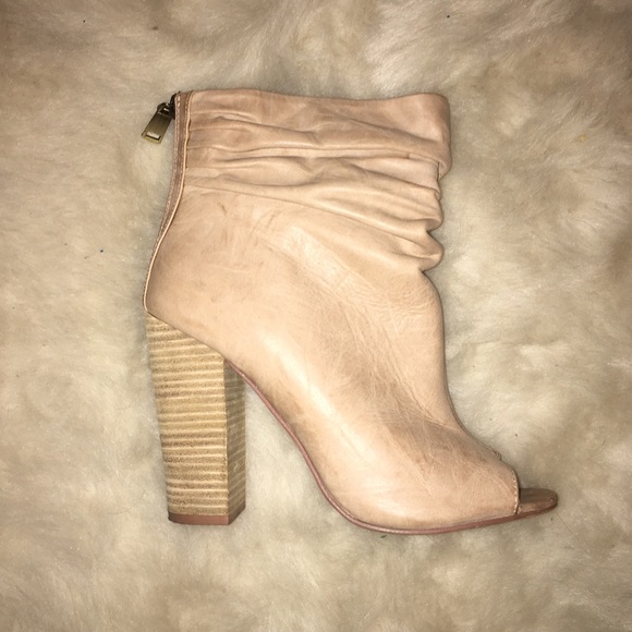 Chinese Laundry KC Liam Peep Toe Bootie Mahogany - Picture 4 of 4