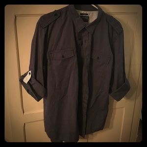 Gray button down American Rag XL button down shirt