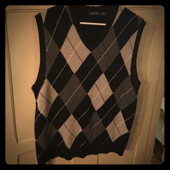 Men's Nautical Sweater Vest