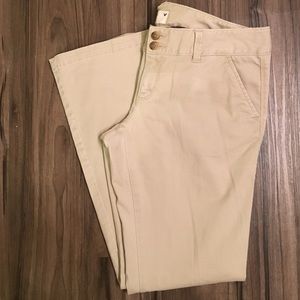 American Eagle boot cut khakis