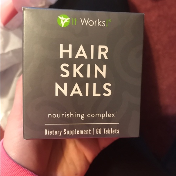 Hair skin and nails capsules!