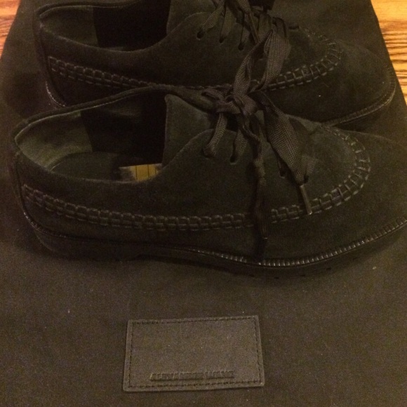 Alexander Wang Suede Brogues Oxfords 38.5 - Picture 3 of 4