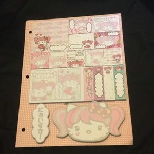 Hello Kitty post it notes