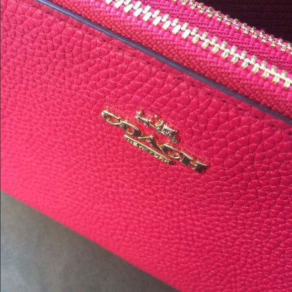 Coach Double-Zip Wristlet - Picture 2 of 4