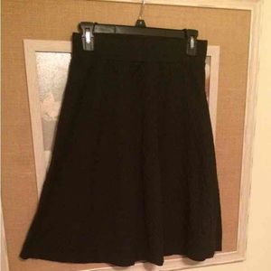 Joe Benbasset Textured Knit Elastic Waist Skirt