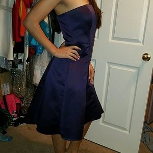 Rich purple dress