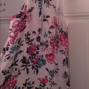 Chiffon Aline dress  exotic floral print pretty!