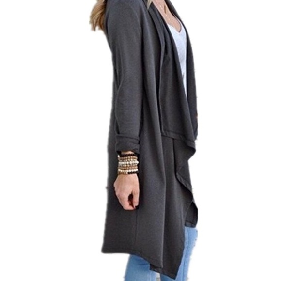 🆕Women's Solid Lightweight Open Cardigan - Picture 2 of 3