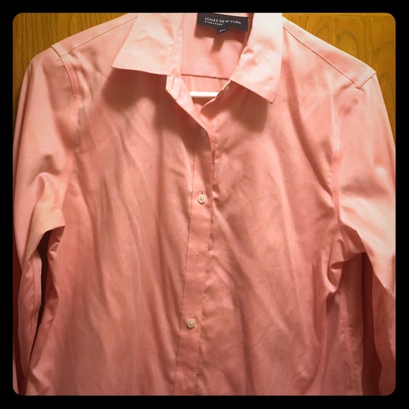 Cute and comfy pink button down shirt