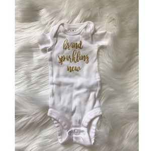 💫 "Brand Sparkling New" onsie
