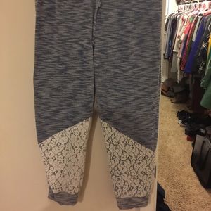 Anthropology cute sweat pants only worn once.