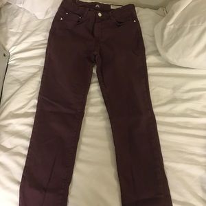 Banjara Maroon Jeans