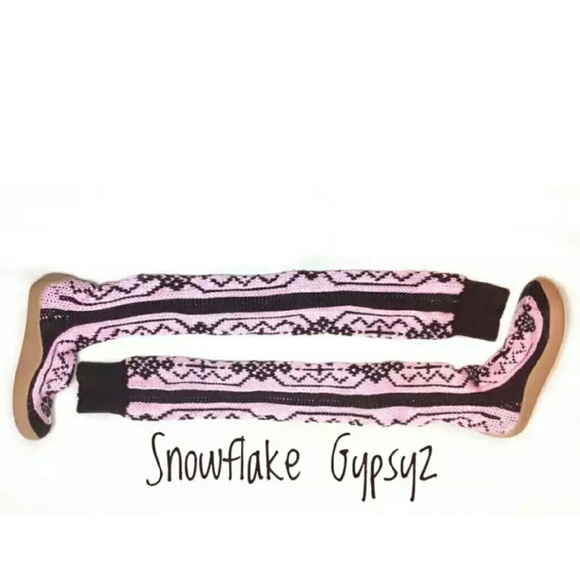 Gypsyz Free People Knit Boots