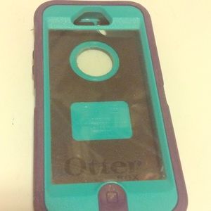 OtterBox Defender case for 5/5s in teal/navy