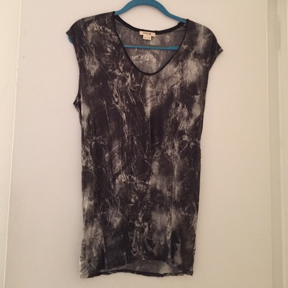 Helmut Lang marble dye tee