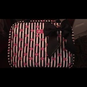 Betsey Johnson large cosmetic bag