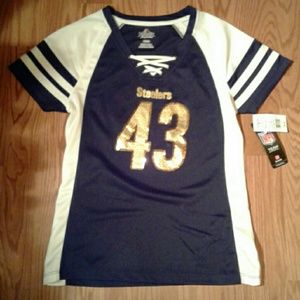 Brand NEW Blinged out Steelers Jersey