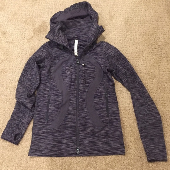 ๐HP๐ Lululemon Stride Jacket in Coal Spacedye - Picture 2 of 4
