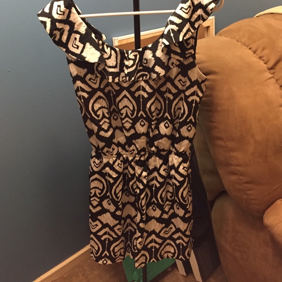Black and white romper