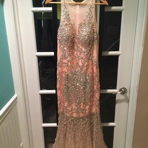 Jovani Blush Prom Dress