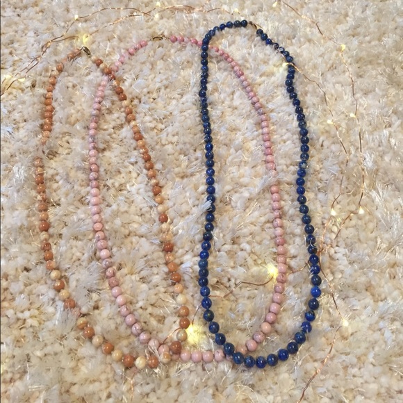Jewelry - Long beaded necklaces