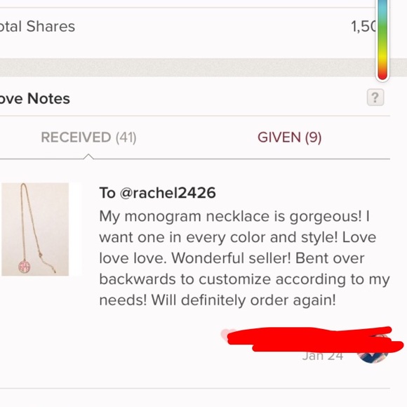 Custom Long Monogram Necklace - Picture 8 of 8