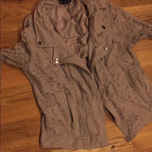 Cream lace jacket