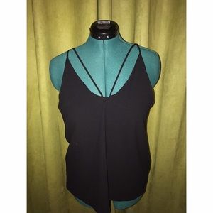 Black strappy top BRAND NEW