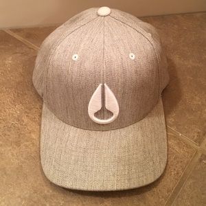 Men's Nixon snapback hat.