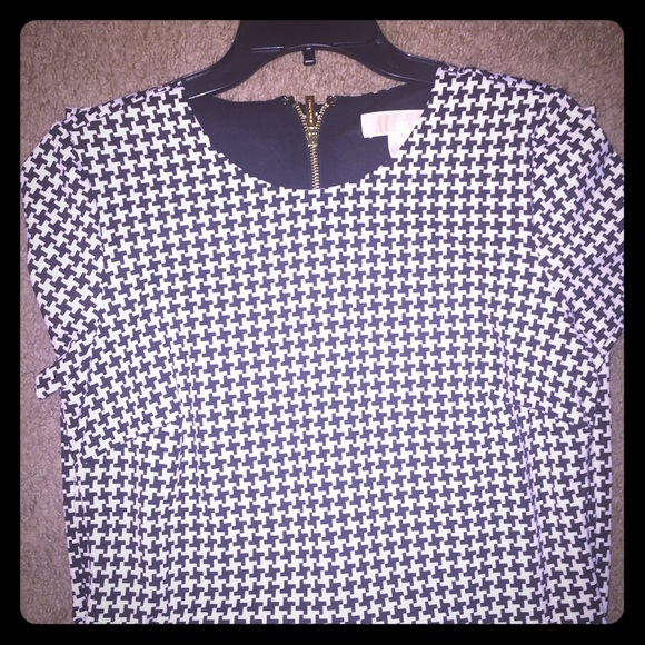 Michael Kors Houndstooth Dress