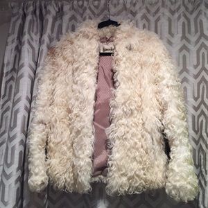 Neiman Marcus Faux Fur coat. Super soft!