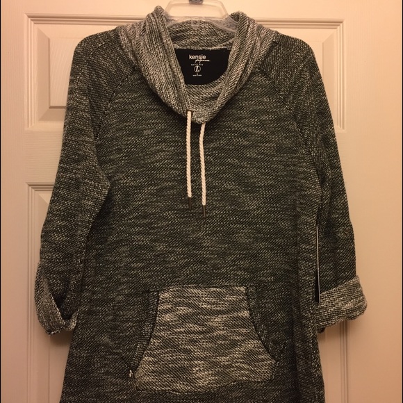 Kensie Cowl Neck Sweatshirt