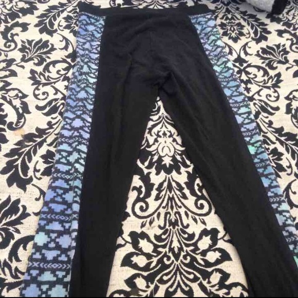Pink full length leggings