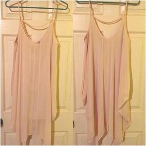 Nude tunic/dress