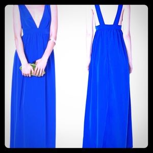 Isabella Blue Maxi Dress