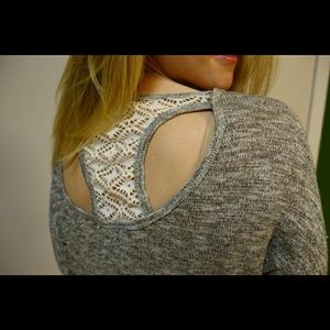 STORE CLOSING!!! Pink Rose sweater