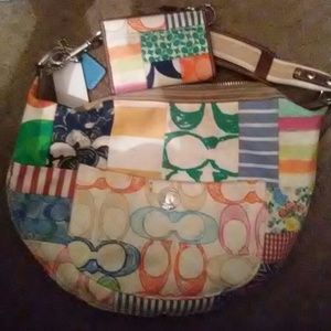 Coach Purse & Card/Coin Pouch