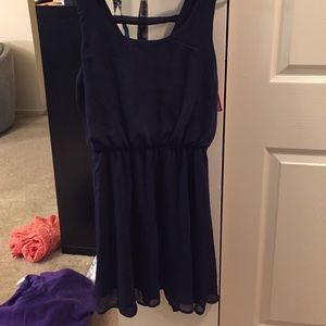 Navy blue dress. Never worn.