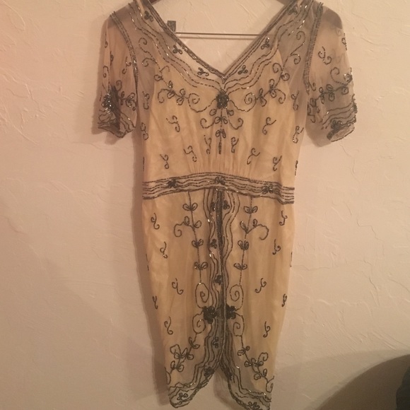 Glam Flower Child Tunic from Anthropologie