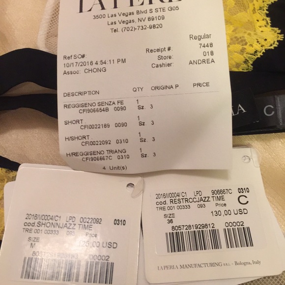 NWT La Perla bra and panty set. - Picture 3 of 3